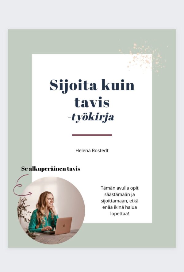 Sijoita kuin tavis -työkirja
